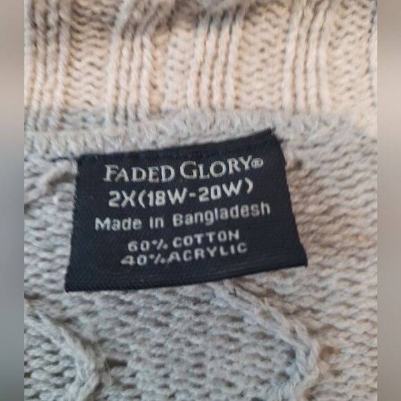 Faded Glory Shrug Size 2X - Picture 3 of 5